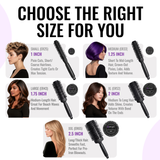 er33 Ionic Ceramic Round Hair Brush